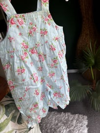 Listing 16 of 20 for Baby Girls Overalls With Matching jacket size 3 months