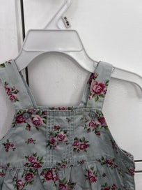 Listing 7 of 20 for Baby Girls Overalls With Matching jacket size 3 months