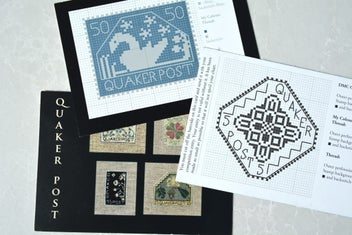 Listing 2 of 3 for "Quaker Post" cross stitch patterns