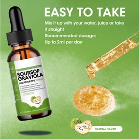 Listing 6 of 9 for 60ML Soursop Graviola Extract Liquid Drop Immune Digestive Support
