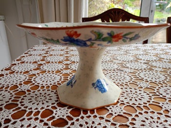 Listing 6 of 8 for VINTAGE Chelsea Bird Multicoloured CROWN DUCAL Cake STAND