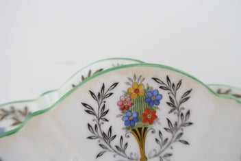 Listing 5 of 5 for ***ANTIQUE AYNSLEY TRIO EMBOSSED PORCELAIN WITH HANDPAINTED FLOWERS***