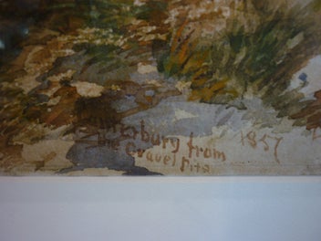 Listing 3 of 3 for CANTERBURY ENGLAND 19th ORIGINAL by DAVID COX RWS