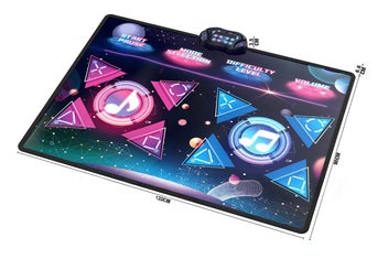 Listing 3 of 10 for Lovelys Dance Mat 2-Player Dance Pad for Girls Boys Electronic Dancing Mat