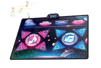 Listing 5 of 10 for Lovelys Dance Mat 2-Player Dance Pad for Girls Boys Electronic Dancing Mat