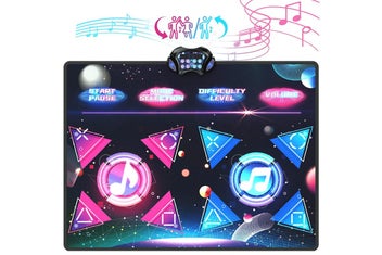 Listing 6 of 10 for Lovelys Dance Mat 2-Player Dance Pad for Girls Boys Electronic Dancing Mat