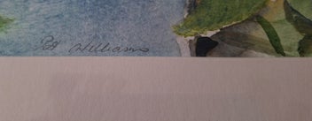 Listing 12 of 15 for +++ ORIGINAL " PAT? WILLIAMS " FLORAL PAINTING +++