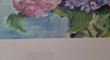 Listing 11 of 15 for +++ ORIGINAL " PAT? WILLIAMS " FLORAL PAINTING +++