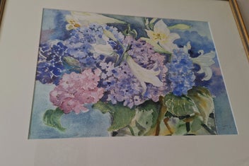Listing 8 of 15 for +++ ORIGINAL " PAT? WILLIAMS " FLORAL PAINTING +++