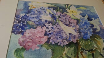 Listing 14 of 15 for +++ ORIGINAL " PAT? WILLIAMS " FLORAL PAINTING +++