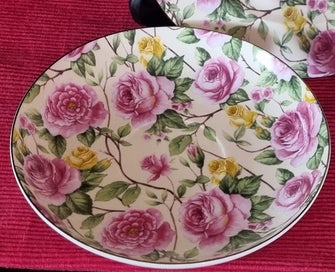 Listing 5 of 7 for SIMPLY GORGEOUS Vintage Maxwell Williams "Peony" Trio