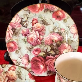 Listing 5 of 6 for SIMPLY EXQUISITE Vintage Maxwell Williams "Morning Dew" Trio