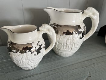 Listing 2 of 2 for Wedgwood Hunting Scene jug