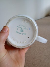 Listing 5 of 5 for Large Alfred Meakin Glo-White Porcelain Pitcher Jug