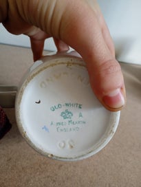 Listing 4 of 5 for Large Alfred Meakin Glo-White Porcelain Pitcher Jug