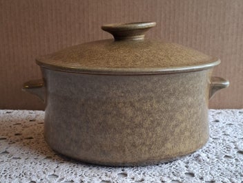 Listing 1 of 9 for Temuka Riverstone casserole - lovely condition with original lid