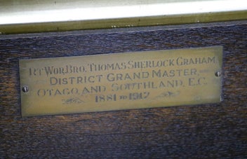 Listing 3 of 3 for VERY LARGE VINTAGE OIL PAINTING BRO. THOMAS GRAHAM