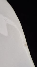 Listing 6 of 8 for CARLTONWARE TWO TONE LEAF PLATE Olive/Cream