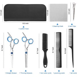 Listing 2 of 5 for Hod Health & Home Professional Hair Cutting Scissors 9 Pcs Barber Thinning Haird