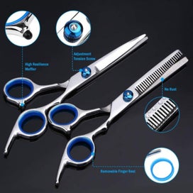 Listing 4 of 5 for Hod Health & Home Professional Hair Cutting Scissors 9 Pcs Barber Thinning Haird