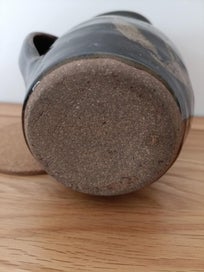 Listing 6 of 8 for Handcrafted Stoneware Milk Jug / Creamer Impressed 'J' Maker's Mark