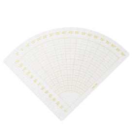 Listing 2 of 5 for Fan Shape Ruler Foot Seam Patchwork Diy Sewing Measuring Scrapbook Tool