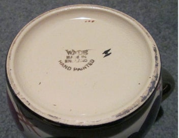 Listing 2 of 2 for Gorgeous Wade hand-painted tankard