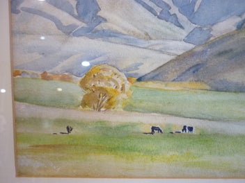 Listing 4 of 6 for KATHLEEN SALMOND (1895-1946) ORIGINAL WATER COLOUR. RURAL SCENE