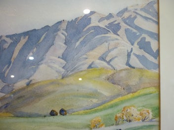 Listing 5 of 6 for KATHLEEN SALMOND (1895-1946) ORIGINAL WATER COLOUR. RURAL SCENE