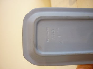 Listing 4 of 8 for WEDGEWOOD BLUE TRIO OF PIECES. JUG ,PLATE AND LIDDED POT