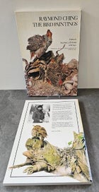 Listing 4 of 8 for Raymond Ching "The Bird Paintings". Softcover in Matchin Card Sleeve. Exquisite.