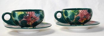 Listing 3 of 11 for +++ STEINER STUDIO NZ - (2) POTTERY CUPS & SAUCERS +++