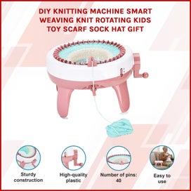 Listing 5 of 7 for Randy & Travis Machinery Diy Knitting Smart Weaving Rotating Kids Toy Scarf Sock
