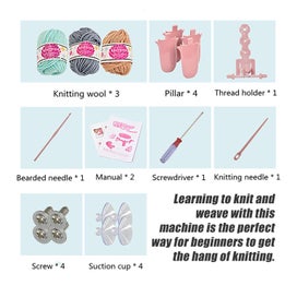 Listing 7 of 7 for Randy & Travis Machinery Diy Knitting Smart Weaving Rotating Kids Toy Scarf Sock