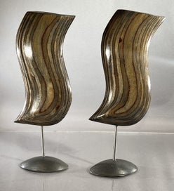 Listing 2 of 12 for Pair of Contemporary Sculptures by Rick Borrie (USA)
