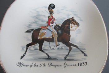 Listing 2 of 4 for WEATHERBY ROYAL FALCONWARE - 5th Dragoon Guards dish