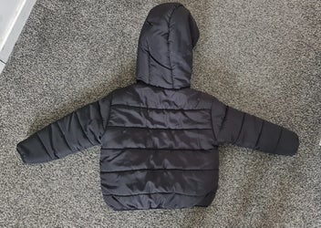 Listing 2 of 2 for Baby 9-12m black puffer jacket EUC