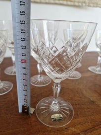 Listing 15 of 16 for 1Noritake Hand Cut Lead Crystal Wine Glasses Japan circa 1988 (6 large, 6 small)