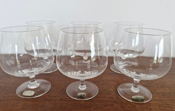 Listing 3 of 14 for Noritake Lead Crystal Brandy Glasses (Set of 6)