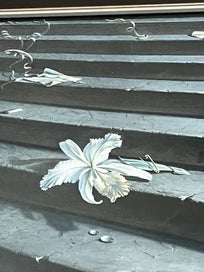 Listing 4 of 18 for Pair of Vladimir Tretchikoff vintage 1960s prints - Lost Orchid and Weeping Rose