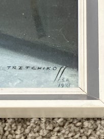 Listing 5 of 18 for Pair of Vladimir Tretchikoff vintage 1960s prints - Lost Orchid and Weeping Rose