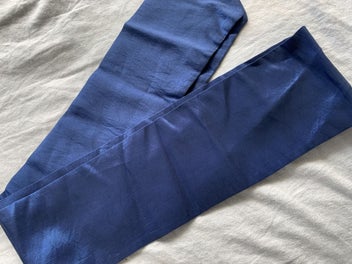 Listing 1 of 2 for ~ NAVY SATIN SASH/FABRIC ~12CM X 160CM