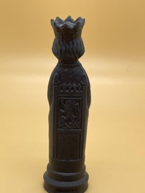 Listing 6 of 6 for Vintage Wedgwood Pottery black basalt King and Queen chess pieces
