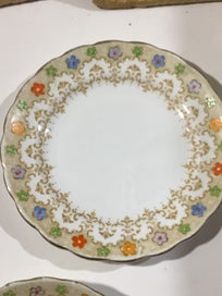 Listing 4 of 7 for Vintage Tuscan Fine English Bone China "Plant" Trio Sets (3 Cups & Saucers)