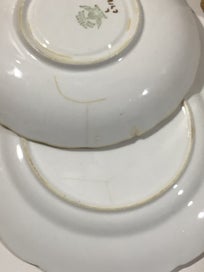 Listing 5 of 7 for Vintage Tuscan Fine English Bone China "Plant" Trio Sets (3 Cups & Saucers)