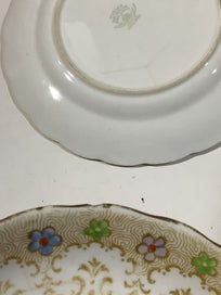 Listing 7 of 7 for Vintage Tuscan Fine English Bone China "Plant" Trio Sets (3 Cups & Saucers)