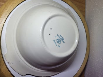 Listing 6 of 9 for Beautiful Old English Lidded Serving Dish