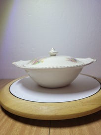 Listing 7 of 9 for Beautiful Old English Lidded Serving Dish