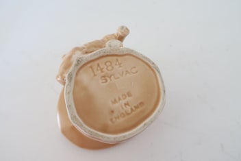 Listing 3 of 3 for ***WONDERFUL SYLVAC TOP HAT VASE WITH CAT & DOG***