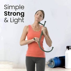 Listing 3 of 7 for Cane Back Massager Neck Self Massager Stick Cane ** Brand New**